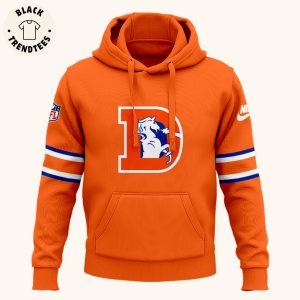 Denver Broncos Orange Crush Throwback 2024 Hoodie