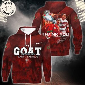 Goat Cristiano Ronaldo x Portugal National Football Team Hoodie