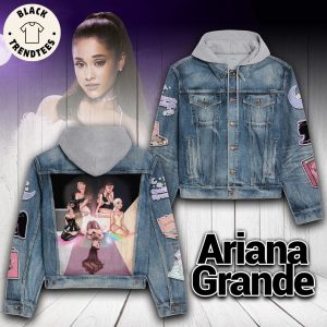 Good Karma My Aesthetic Ariana Grande Hooded Denim Jacket