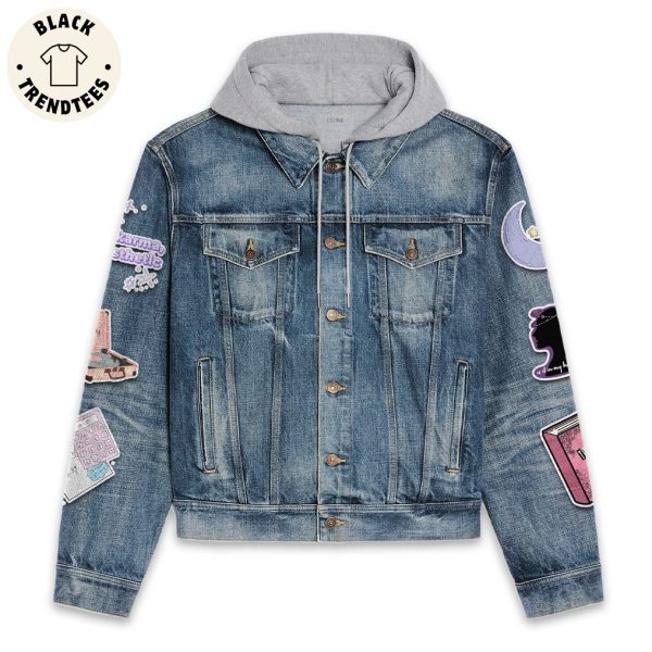 Good Karma My Aesthetic Ariana Grande Hooded Denim Jacket