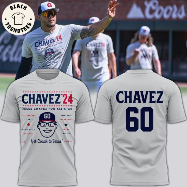 Jesse Chavez Atlanta Braves 3D T-Shirt