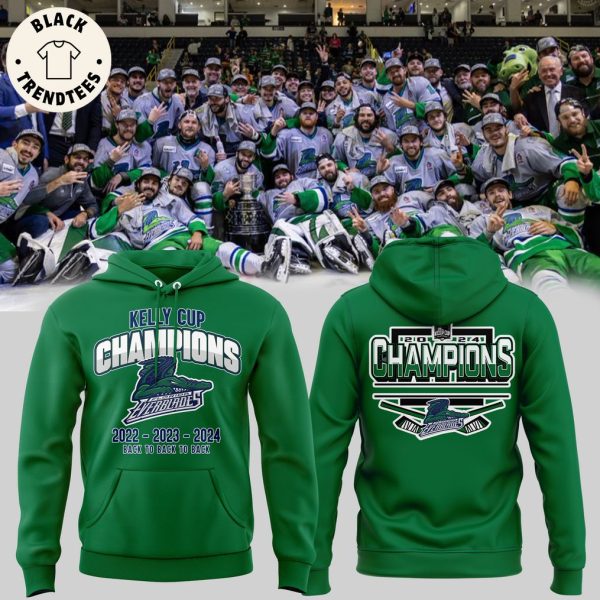 Kelly Cup Champions 2022-2023-2024 Florida Everblades Hoodie