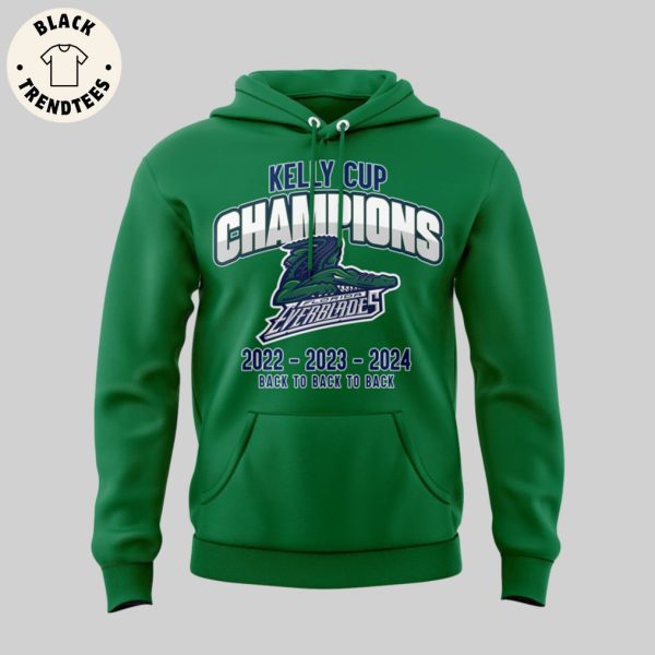 Kelly Cup Champions 2022-2023-2024 Florida Everblades Hoodie