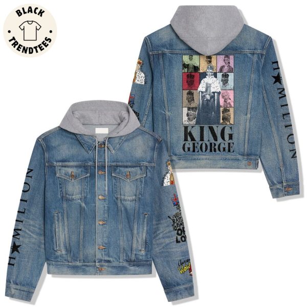 King George Hooded Denim Jacket