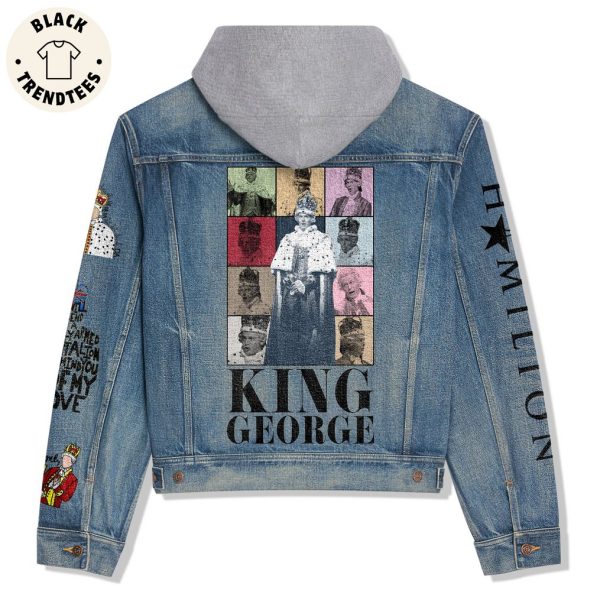 King George Hooded Denim Jacket