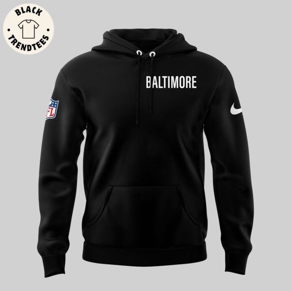 NFL Baltimore Ravens 2024 Champion Hoodie- Black