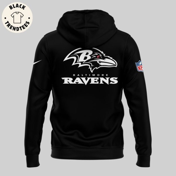 NFL Baltimore Ravens 2024 Champion Hoodie- Black