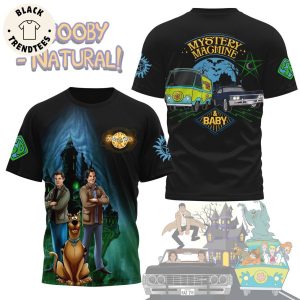 Scoobynatural Mystery Machine & Baby 3D T-Shirt