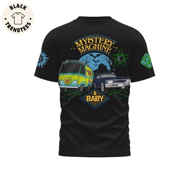 Scoobynatural Mystery Machine & Baby 3D T-Shirt