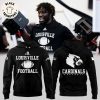 2024 Louisville Cardinals Football Design Hoodie – Grey