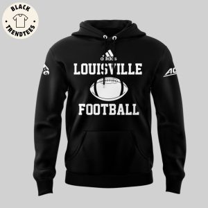 2024 Louisville Cardinals Football Design Hoodie – Black