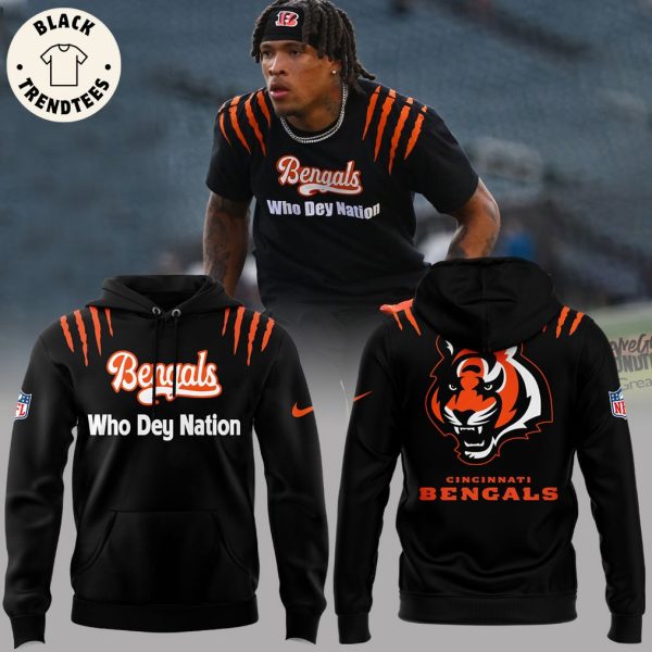 Cincinnati Bengals Who Dey Nation Design Hoodie