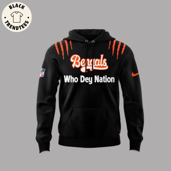 Cincinnati Bengals Who Dey Nation Design Hoodie