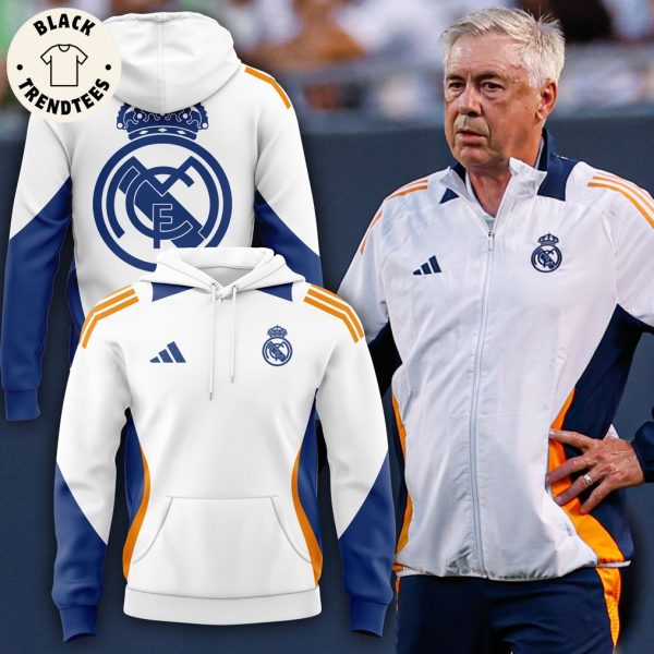 Coach Carlo Ancelotti Real Madrid Design Hoodie