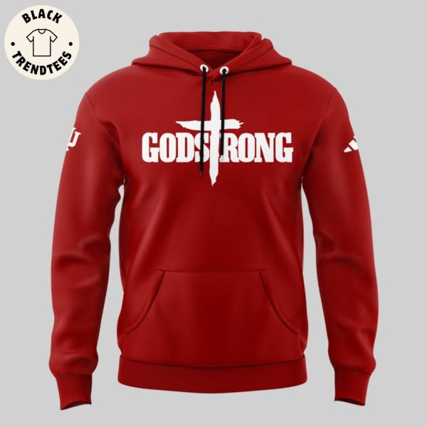 Godstrong Indiana Hoosiers 2024 Hoodie – Red