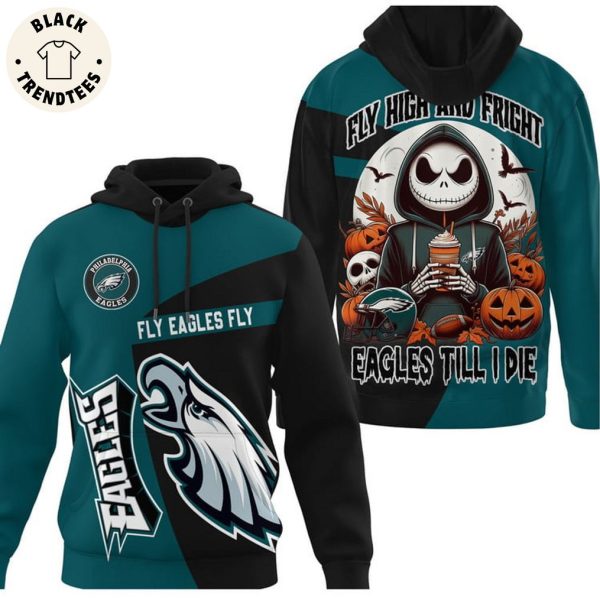 Halloween Philadelphia Eagles Fly Eagles Fly Hoodie