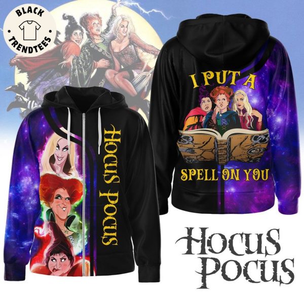 Hocus Pocus I Put A Spell On You Zip Hoodie