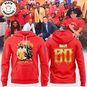 Houston Texans Andre Johnson – Hall Of Fame Class Of 2024 Hoodie