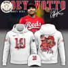 Joey Votto Thanks For The Memories Signature Design Hoodie