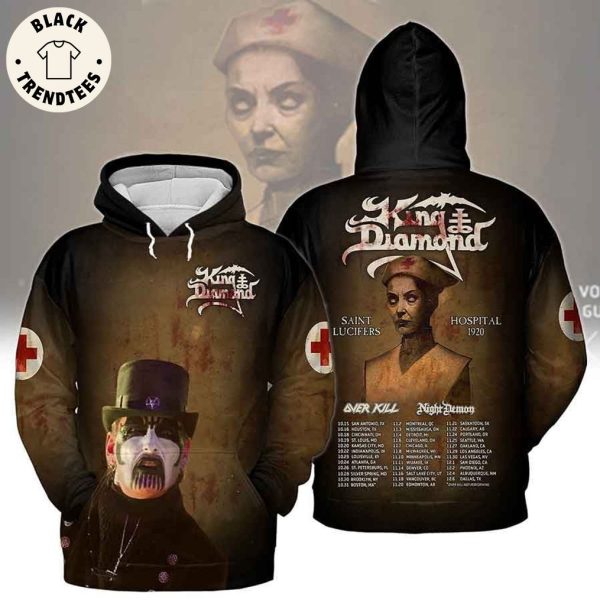 King Diamond Overkill Night Demon Design Hoodie