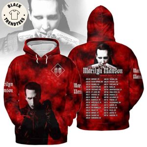 Marilyn Manson Summer 2024 US Tour Design Hoodie