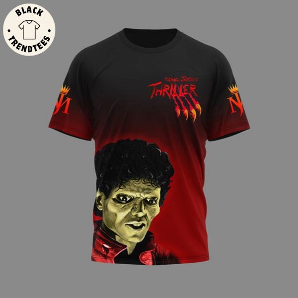 Michael Jackson Thriller Night Design 3D T-Shirt