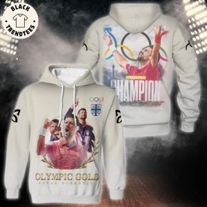 Olympic Gold Champions Novak Djokovic Hoodie