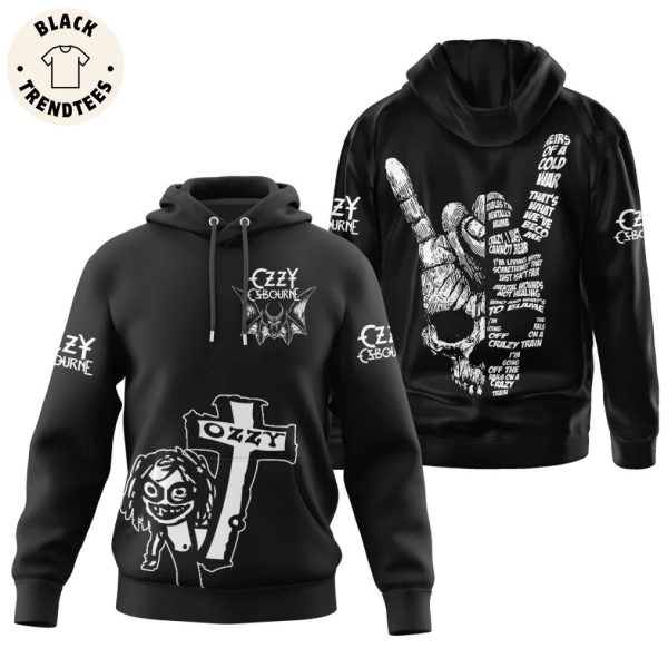 Ozzy Osbourne Crazy Train Design Hoodie