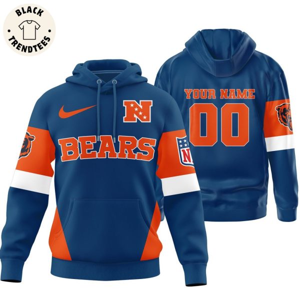 Personalized Chicago Bears Design Hoodie