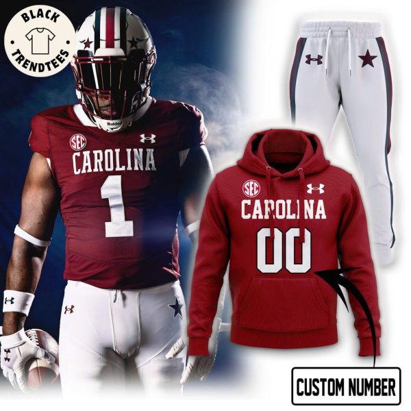 Personalized South Carolina Gamecocks Football Design Hoodie