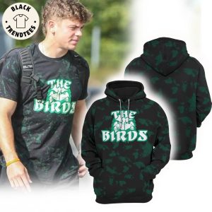 Philadelphia Eagles The Bird Design Black Design Hoodie