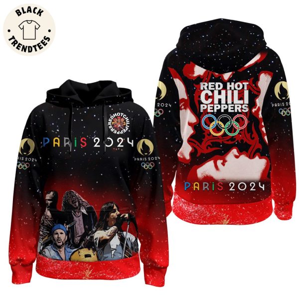 Red Hot Chili Peppers Olympic Paris 2024 Design Hoodie