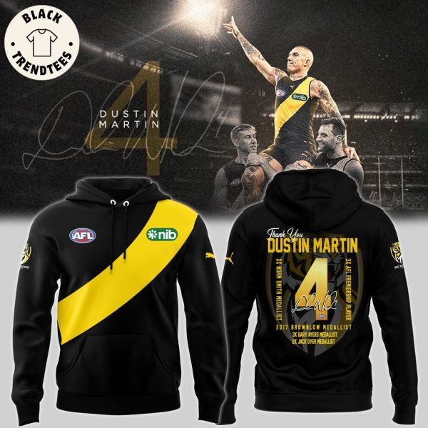 Richmond Tigers Dustin Martin Signature Hoodie