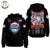 USA Men Basketball 2024 Olympic Champions Signature Hoodie – White