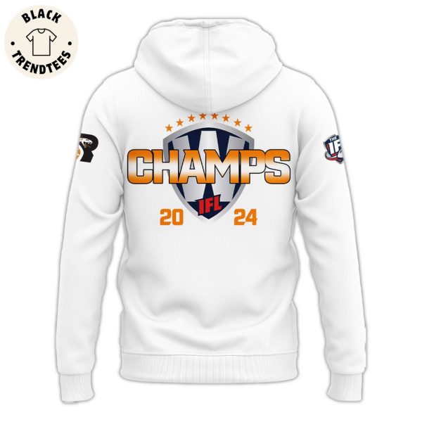 Western Conference Champions Arizona Rattlers IFL 2024 Design Hoodie