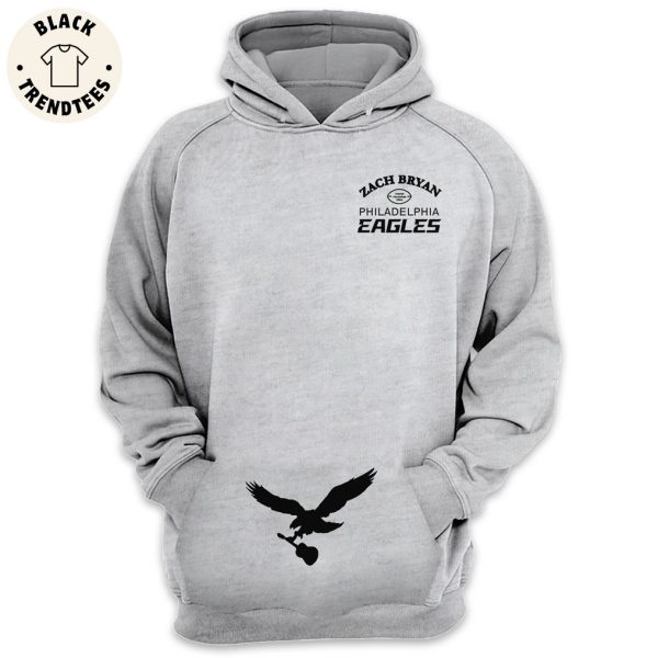 Zach Bryan Philadelphia Eagles Lincoln Financial Field Hoodie